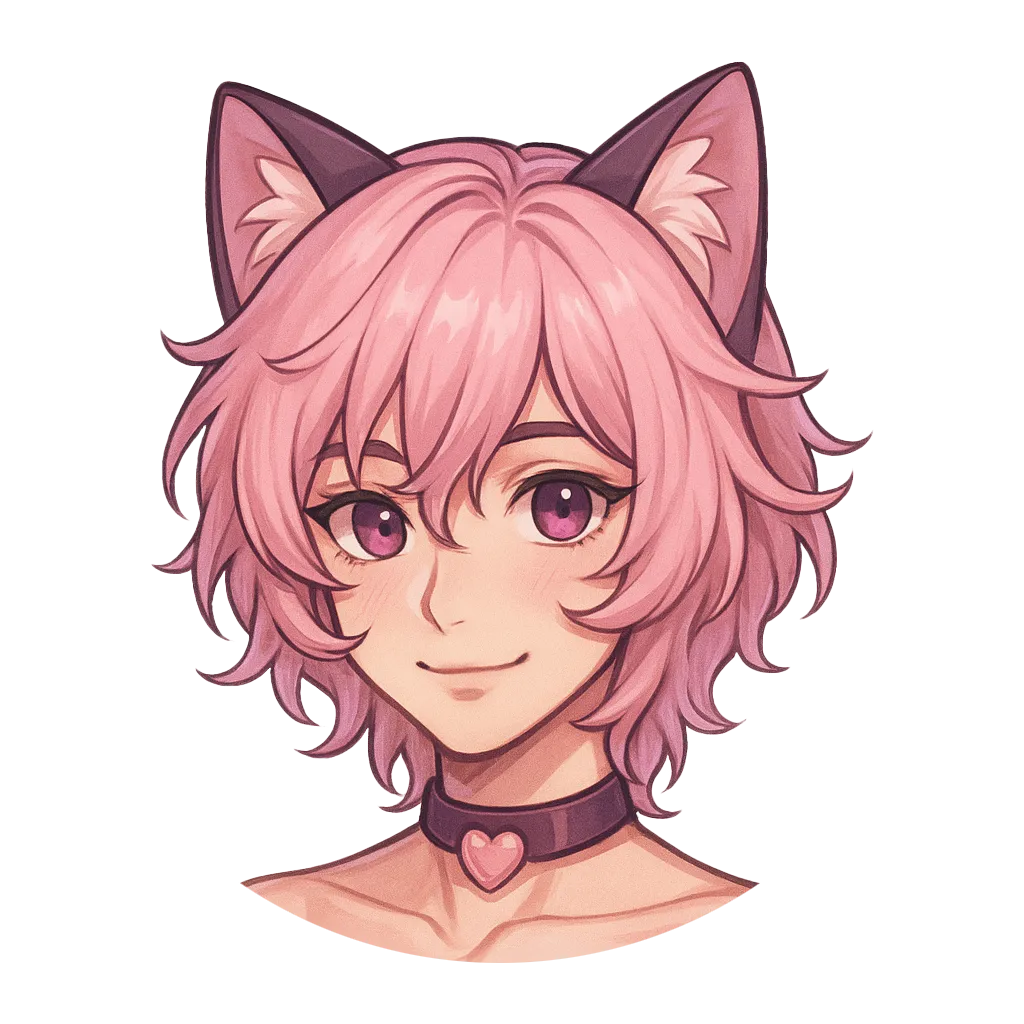 Femboy Hub Logo - Læringsplatform for femboy community